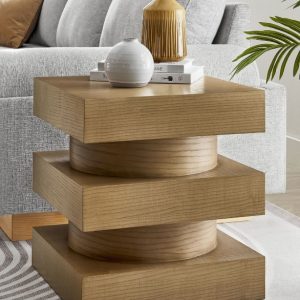 Totem End Table